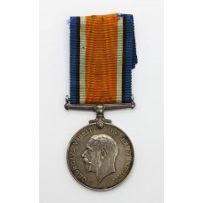 WW1 British War Medal - 2nd Lieut. J.T. Manterfield, Lincolnshire Regiment (Attd. Machine Gun Corps) - K.I.A.