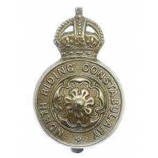 North Riding Constabulary Cap Badge - King's Crown