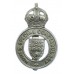 Hunts Special Constabulary Cap Badge - King's Crown