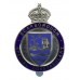 Scarborough Special Constabulary Enamelled Cap Badge - King's Crown