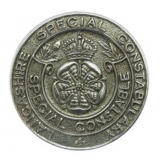 Lancashire Special Constabulary Special Constable Cap Badge - King's Crown
