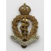 Royal Army Medical Corps (R.A.M.C.) Bi-metal Cap Badge - King's Crown