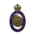 East Suffolk Police Reserve Enamelled Lapel Badge - King's Crown