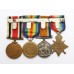 WW1 1914-15 Star Medal Trio and George VI Special Constabulary Long Service Medal Group of Four - C.Sgt. F. Fowler, 19th Bn. (3rd Salford Pals) Lancashire Fusiliers