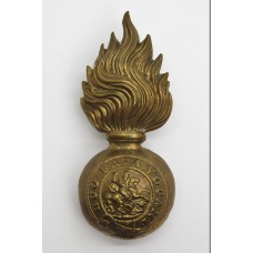 Northumberland Fusiliers Fur Cap Grenade Badge