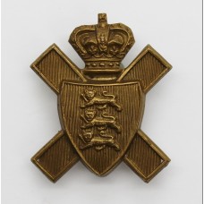 Victorian Royal Jersey Light Infantry Cap Badge