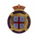 Durham County Constabulary Special Constable Enamelled Lapel Badge