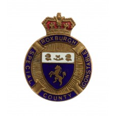 Roxburgh County Special Constabulary Enamelled Lapel Badge