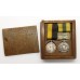 Queen's Sudan & Khedives Sudan (Clasps - The Atbara, Khartoum) Medal Pair - Pte. B. Coulson, 1st Bn. Lincolnshire Regiment
