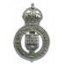 Hunts Special Constabulary Cap Badge - King's Crown