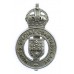 Hunts Special Constabulary Cap Badge - King's Crown