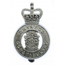 Gwynedd Constabulary Cap Badge - Queen's Crown