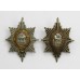 Pair of Worcestershire Regiment Collar Badges