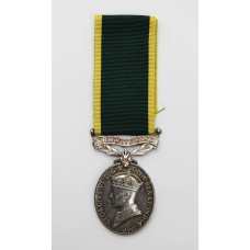 George VI Territorial Efficiency Medal - Lieut. G.G. Lawrance, Royal Artillery