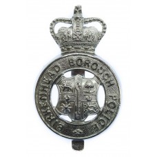 Birkenhead Borough Police Cap Badge - Queen's Crown