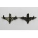 Pair of Parachute Regiment Collar Badges - King's Crown