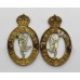 Pair of Royal Corps of Signals Collar Badges - King's Crown