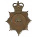 Buckinghamshire Constabulary Night Helmet Plate - Queen's Crown