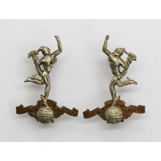 Pair of Royal Corps of Signals Collar Badges