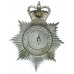 Denbighshire Constabulary Helmet Plate - Queen's Crown