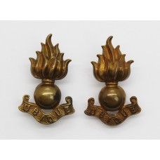 Pair of Royal Engineers Collar Badges
