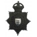 Essex Constabulary Night Helmet Plate - King's Crown