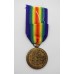 WW1 Victory Medal - Pte. F. Coffell, 10th Bn. Durham Light Infantry