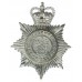 Gwynedd Constabulary Helmet Plate - Queen's Crown