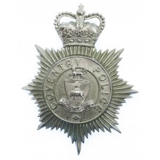 Coventry Police Helmet Plate - Queen's Crown
