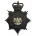 Northampton Borough Police Night Helmet Plate - Queen's Crown