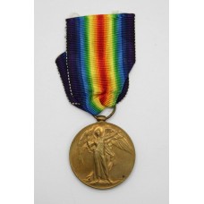 WW1 Victory Medal - Pte. P. Heath, 16th (Church Lads Brigade) Bn. King's Royal Rifle Corps