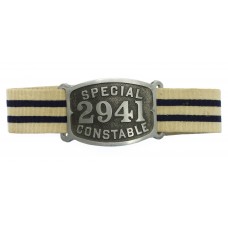 Special Constable Duty Armband with 2941 Number Plate