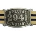 Special Constable Duty Armband with 2941 Number Plate
