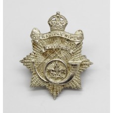 Canadian The Halifax Rifles Officer's Silver Plated Collar Badges