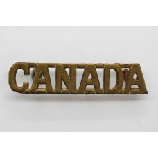 Canadian (CANADA) Shoulder Title