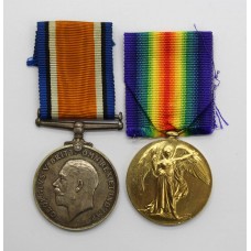 WW1 British War & Victory Medal Pair - Spr. W.F. Roberts, Royal Engineers