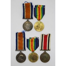 Heath Brothers WW1 Medal Group 