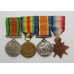 WW1 1914 Mons Star Trio and WW2 Defence Medal Group - Dvr. F.W. Adams, 23rd Fd Coy. Royal Engineers