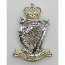 North Irish Brigade Anodised (Staybright) Cap Badge - Queen's Crown