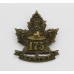 Canadian 175th (Medicine Hat) Infantry Bn. C.E.F. WW1 Collar Badge