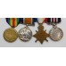 WW1 Military Medal, 1914-15 Star, British War & Victory Medal Group of Four - Pte. A.J. Allen, 1/5th Bn. West Yorkshire Regiment