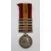 Queen's South Africa Medal (Clasps - Cape Colony, Orange Free State, Transvaal, South Africa 1901, South Africa 1902) - Pte. J. McKinnell, 7th Hussars