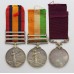 QSA (Clasps - Cape Colony, Paardeberg, Johannesburg), KSA (Clasps - South Africa 1901, South Africa 1902) & Edward VII LS&GC Medal Group of Three - L.Cpl. J. Wilds, 2nd Bn. Lincolnshire Regiment