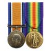 WW1 British War & Victory Medal Pair - J. Walton, Ord., Royal Navy