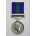 General Service Medal (Clasp - Malaya) - Pte. W. Aisbitt, King's Own Yorkshire Light Infantry