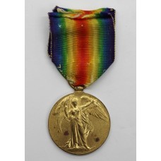 WW1 Victory Medal - Pte. E. Castledine, Notts & Derby Regiment (Sherwood Foresters)