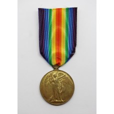 WW1 Victory Medal - Pte. J.H. Worrall, King's (Liverpool) Regiment