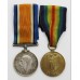 WW1 British War & Victory Medal Pair - Pte. A. Sutton, 21st (Wool Textile Pioneers) Bn. West Yorkshire Regiment