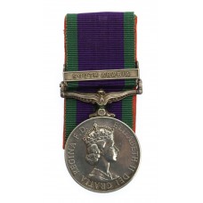 Campaign Service Medal (Clasp - South Arabia) - Gdsm. J. Morris, Welsh Guards