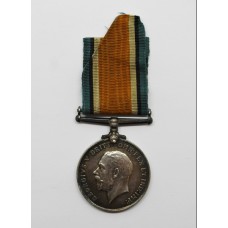 WW1 British War Medal - Pte. J.W. Flear, 2/4th Bn. West Riding Regiment